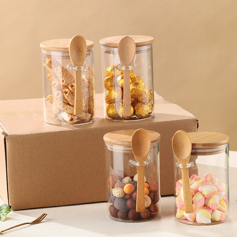 4 sztuki szklanych pojemników  – Overnight Oat Jar recenzja i cena