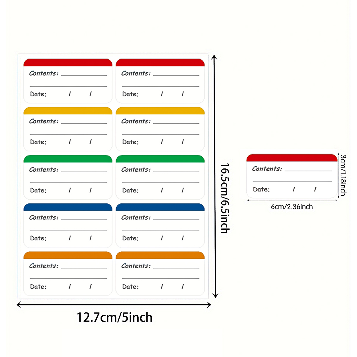 100 szt. Etykiet do zamrażarki – Meal Prep Easy recenzja i cena