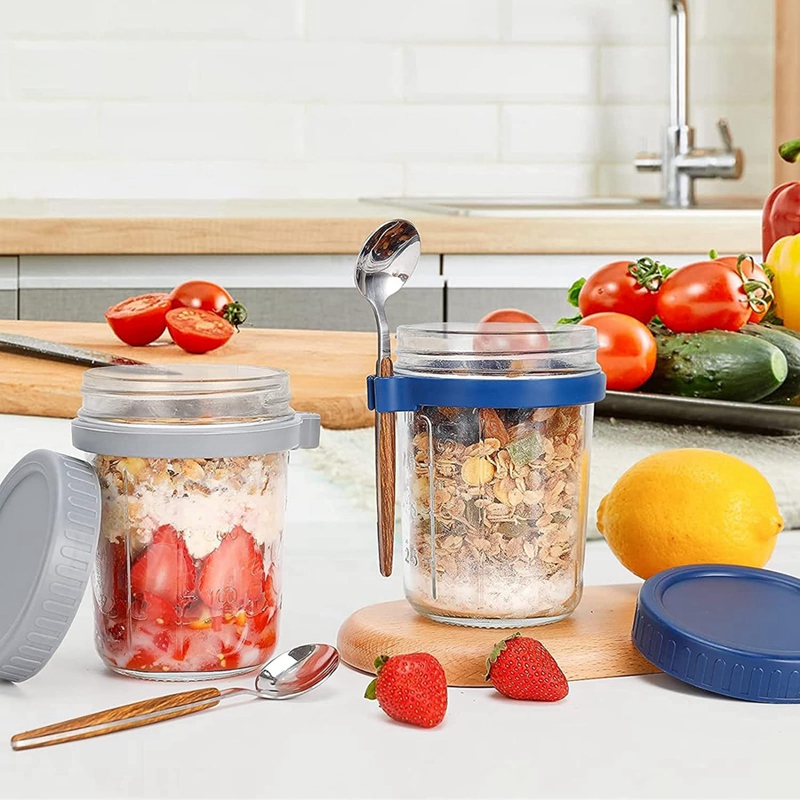 4-pak pojemników na owsiankę n – Overnight Oat Jar recenzja i cena