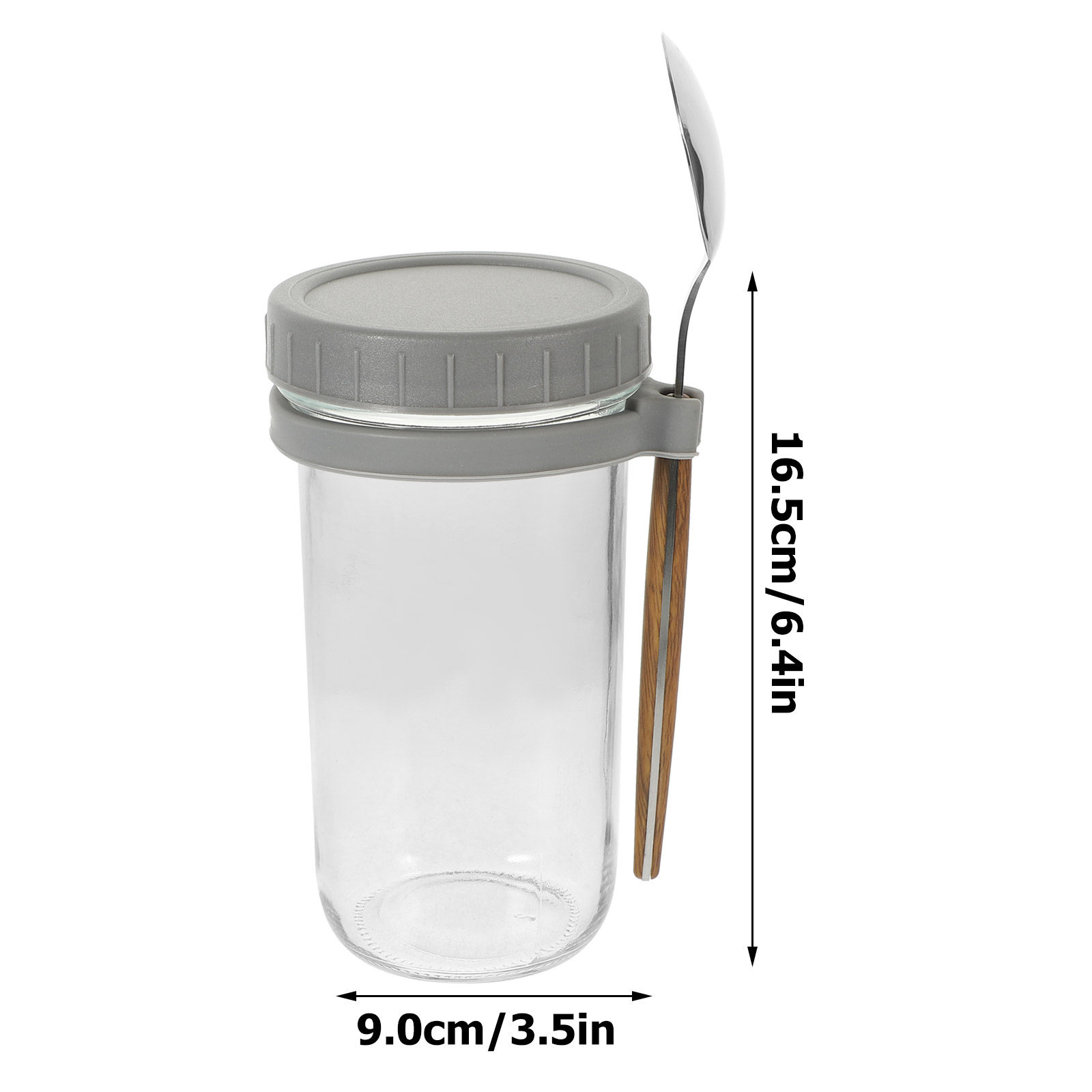 1 Zestaw Stylowy Szklany Kubek – Overnight Oat Jar recenzja i cena
