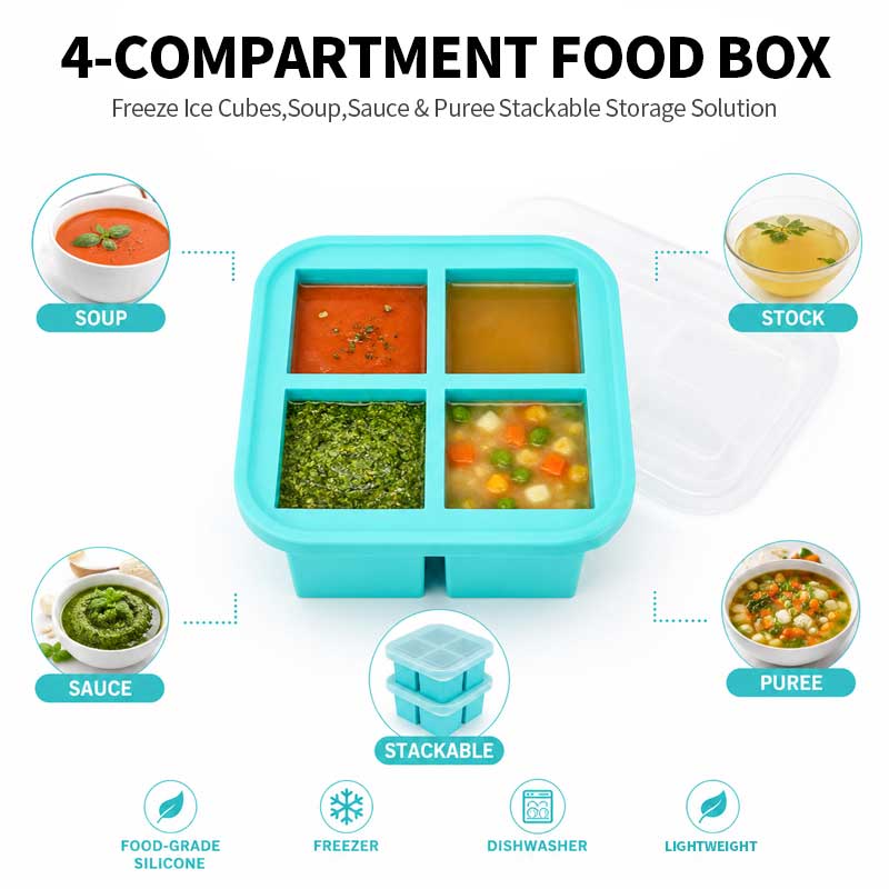 Silikonowy pojemnik na żywność – Meal Prep Easy recenzja i cena