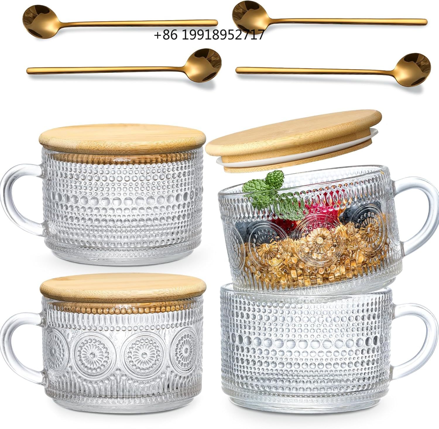 4-częściowy zestaw upominkowy  – Overnight Oat Jar recenzja i cena