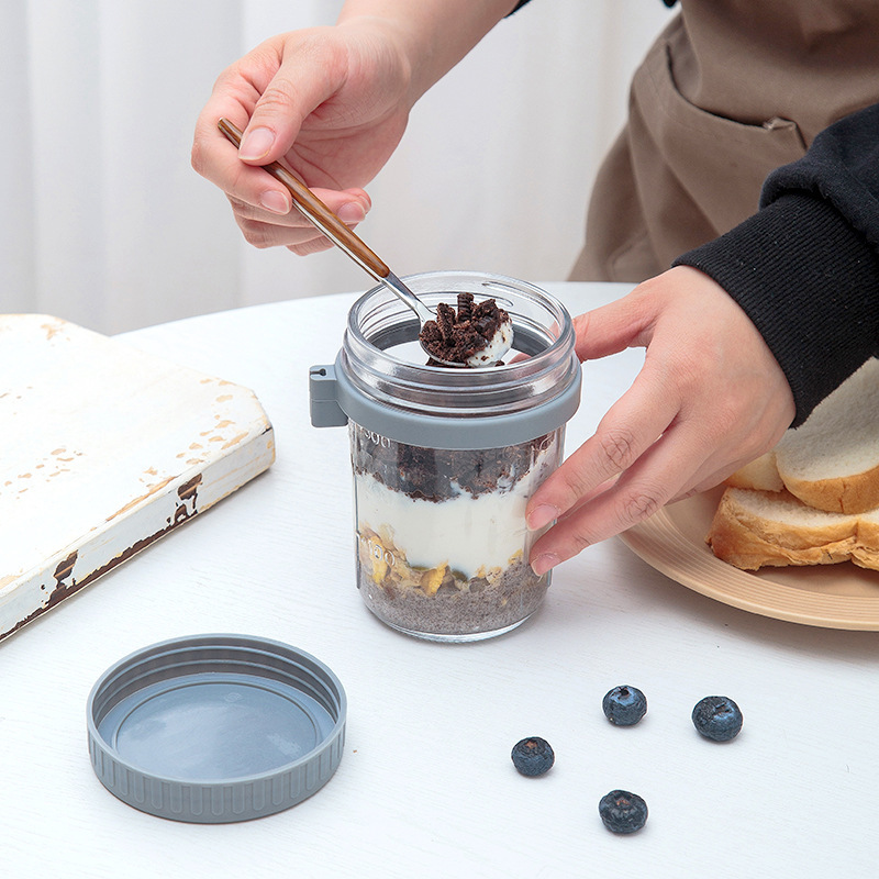 Szklany słoik na owsiankę na n – Overnight Oat Jar recenzja i cena