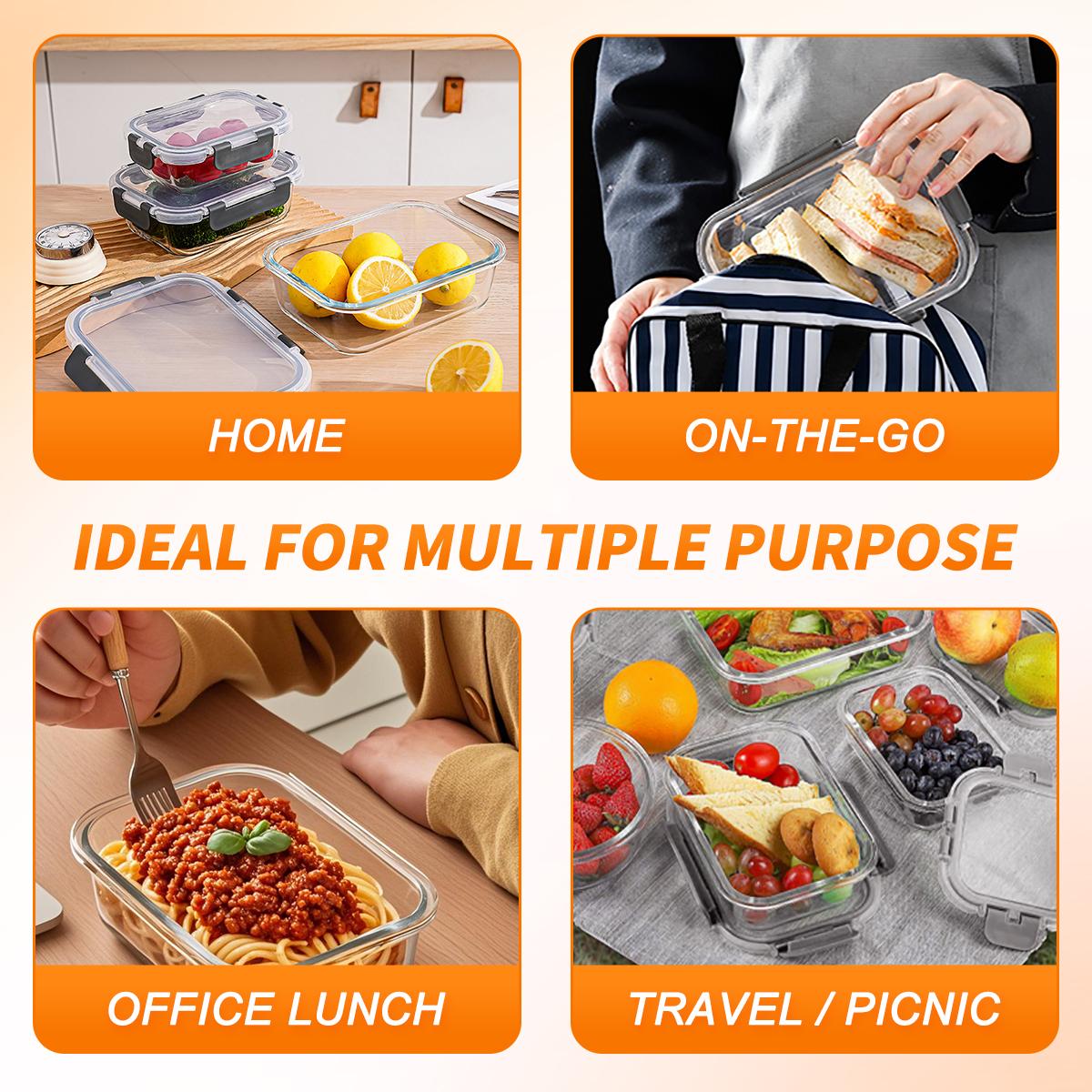 Zestaw 10 szklanych pojemników – Meal Prep Easy recenzja i cena